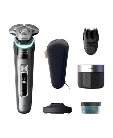 Series i9000 Prestige Wet & Dry Electric Shaver with Quick Clean Pod
