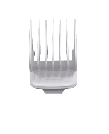 Magnetic Hair Clipper Guide Comb #6 - 19MM - White