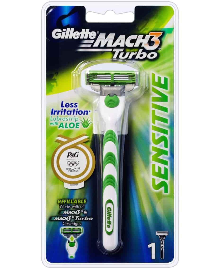 gillette mach 3 turbo sensitive
