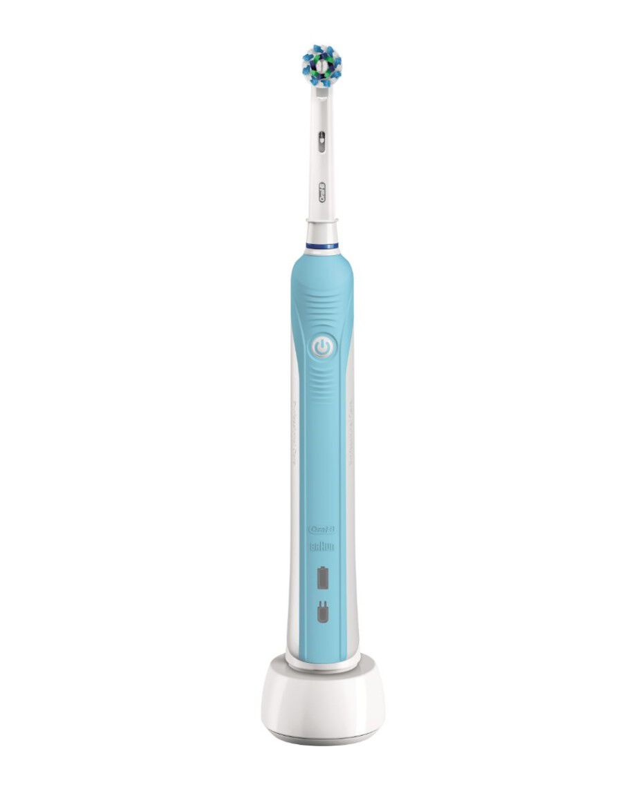 OralB Pro 500 Electric Toothbrush Blue Shaver Shop