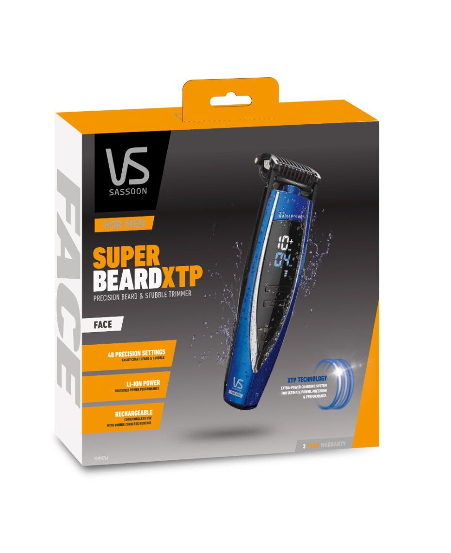 VS for Men Super XTP Beard & Stubble Trimmer Shaver Shop