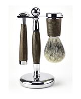 3 Piece Wenge Wood Shave Set