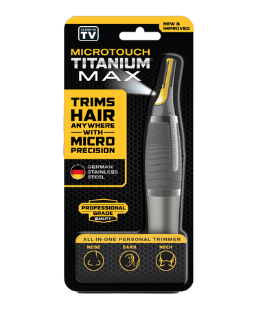 MicroTouch Titanium Max Ear & Nose Trimmer
