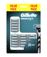 Mach3+ Razor Blades Refill 20 Pack