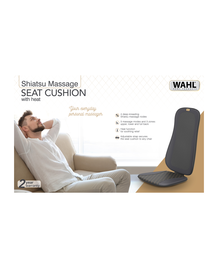 Shiatsu massage seat hot sale cushion with heat