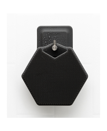 Body Scrubber & Hook | Charcoal