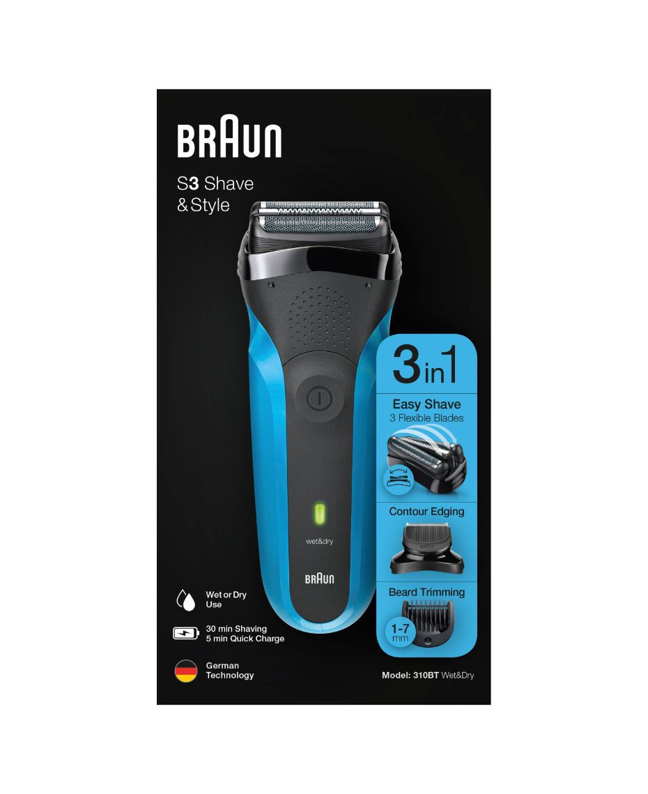 braun shave and style