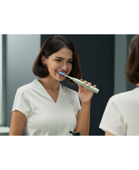 X Ultra S Smart Sonic Electric Toothbrush - Green with 3 Replacement Brush Head Refills