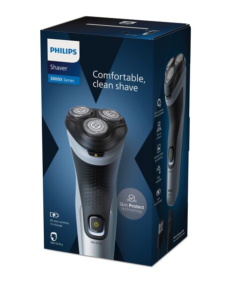 Series 3000X Wet & Dry Electric Shaver - Blue