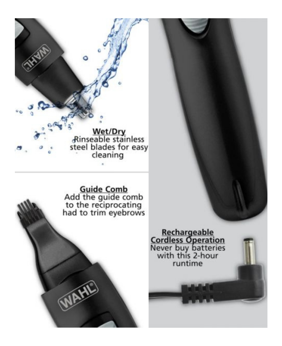 Nose ear sale brow trimmer
