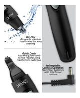 Wahl rechargeable nose hair trimmer store