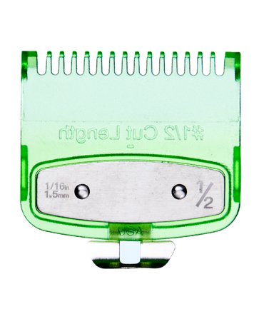 Hair Clipper Guide Comb #0.5 - 1.5MM - Green