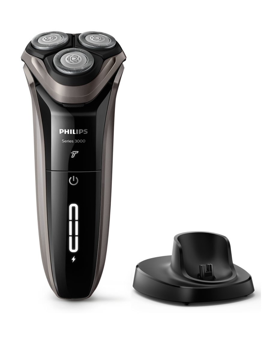 Dry top electric shaver