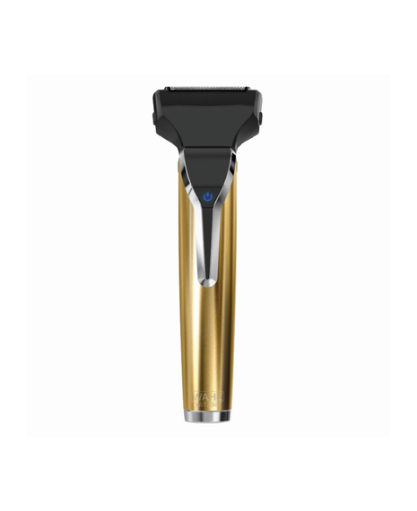 Waterproof Lithium-Ion 18K Stainless Steel Grooming Kit with Bonus Storage Case - Gold