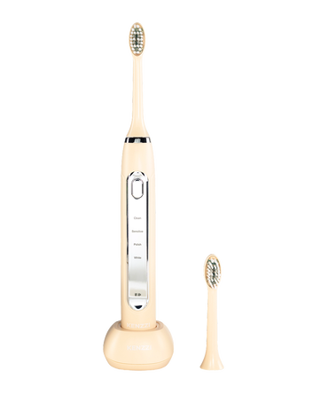 LED Whitening Sonic Electric Toothbrush - Sand