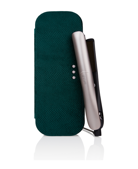 gold&reg; hair straightener in warm pewter