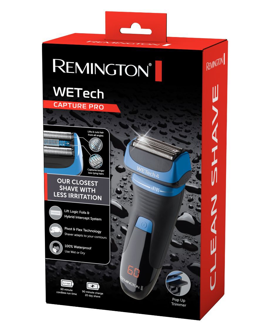 remington wetech capture pro shaver