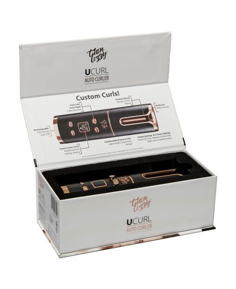 UCurl Auto Cordless Hair Curler - Black