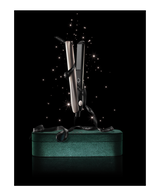 gold&reg; hair straightener in warm pewter