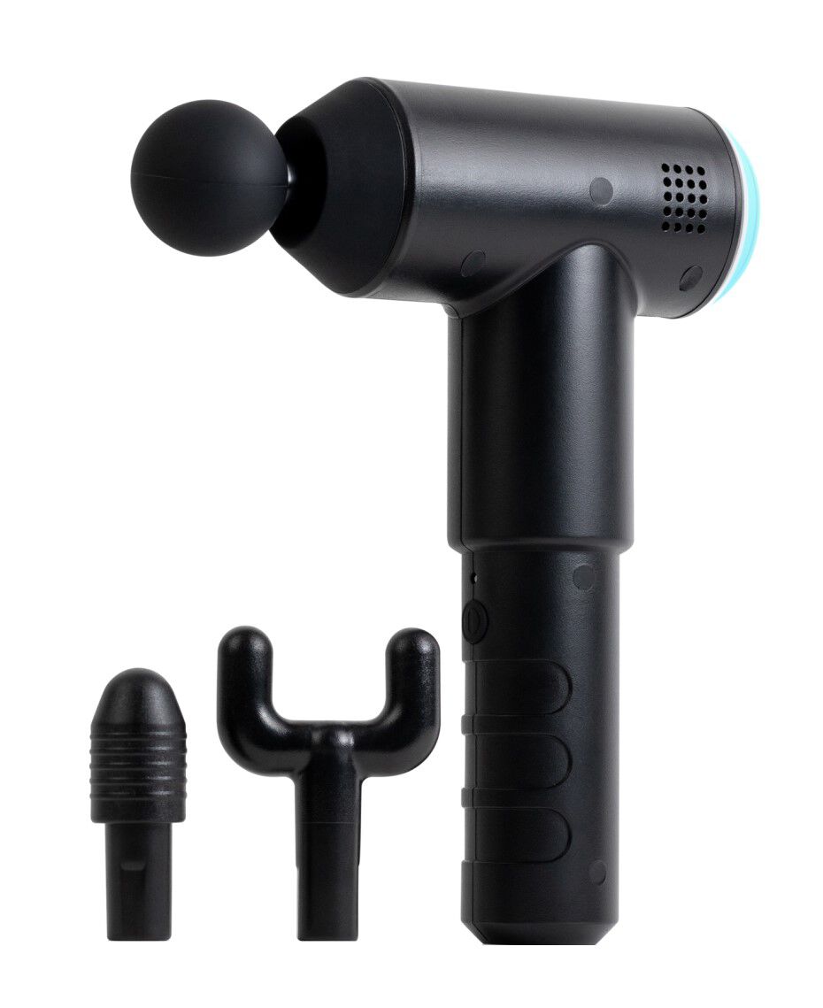 Homedics Handheld Physio Massage Gun with 3 attachments Shaver Shop