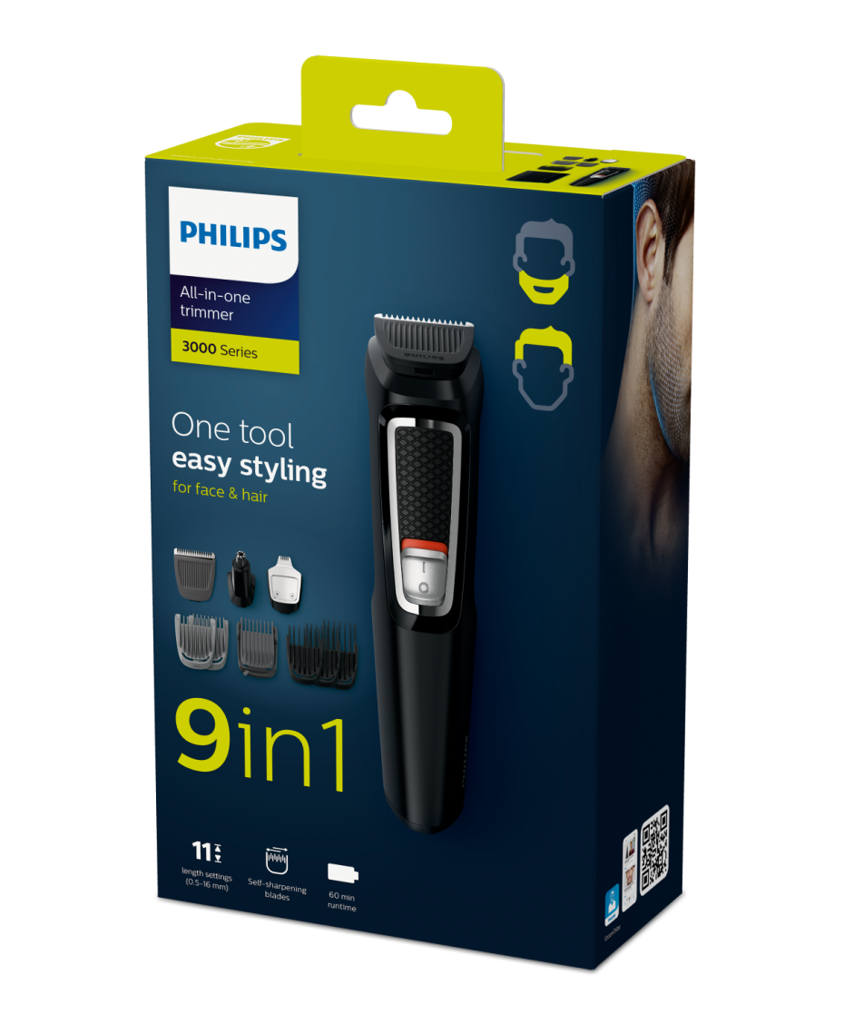 Philips, Multigroom Series 3000 9-in-1 Trimmer