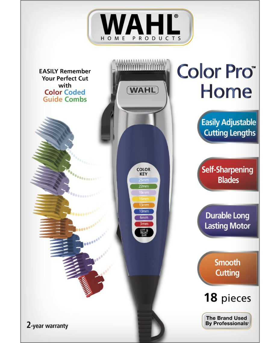 wahl colour pro cordless clipper kit nz