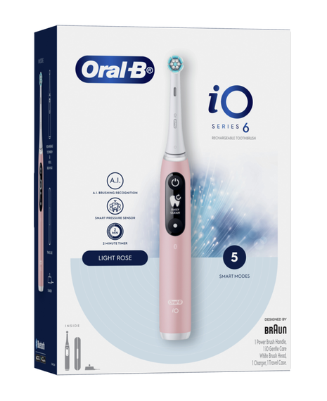 iO6 Electric Toothbrush - Light Rose
