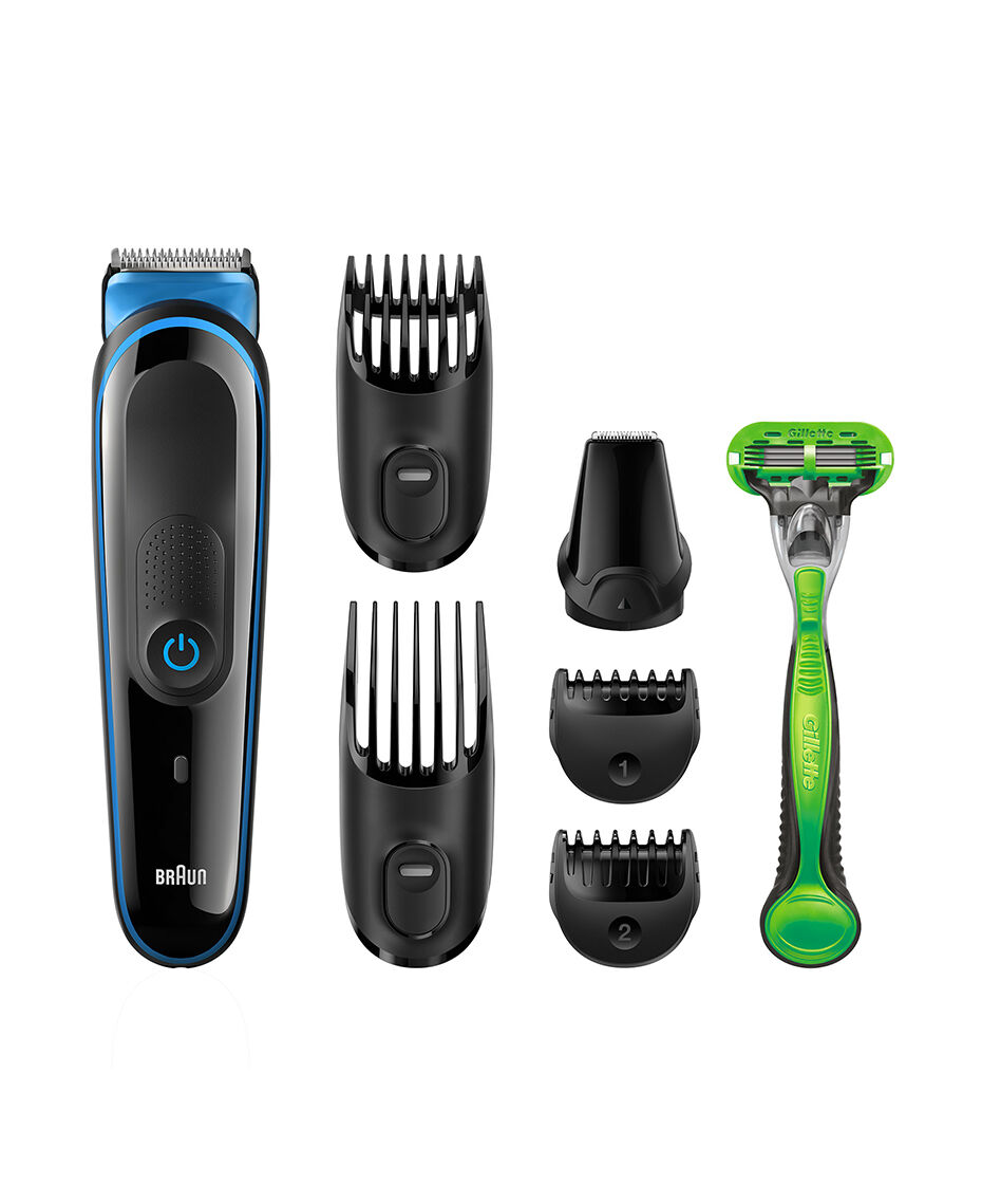 Braun | Male Grooming Kit 7-in-one Face/Body Trimmer with ...
