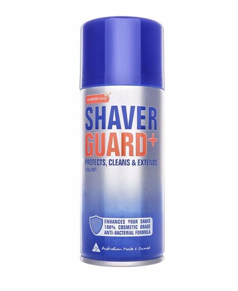 Shaver Guard+ Lubricant & Sanitising Cleaning Spray 100g