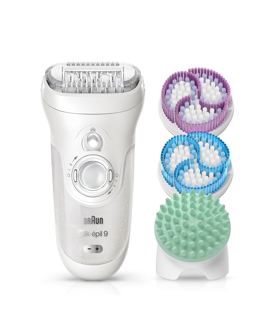 Braun Silk Epil 9 Wet Dry Epilator 4 In 1 Hair Removal And