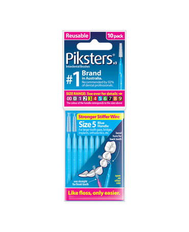 Interdental Brushes 10 Pack - Size 5
