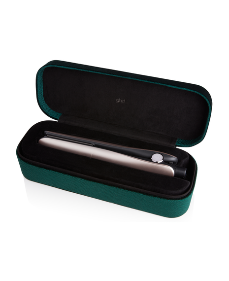 gold&reg; hair straightener in warm pewter