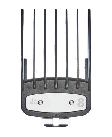 Hair Clipper Guide Comb #8 - 25MM - Black