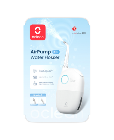 A10 AirPump Portable Water Flosser - Grey