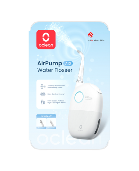 A10 AirPump Portable Water Flosser - Grey