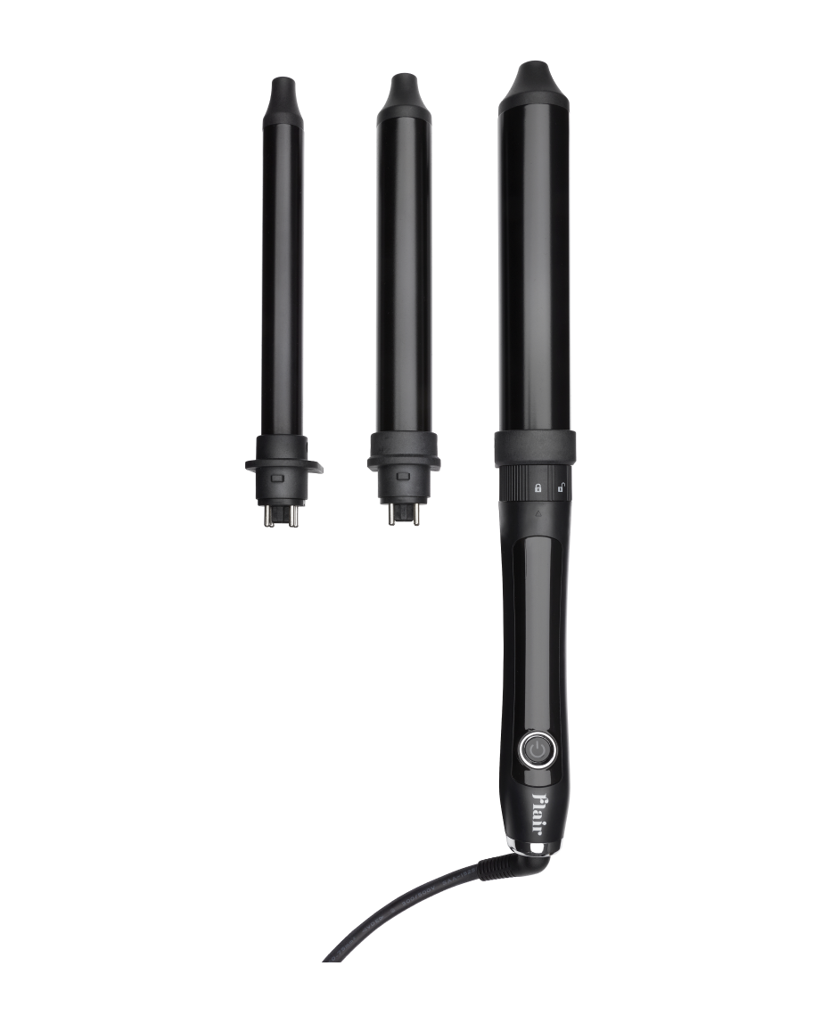 3 piece curling best sale wand