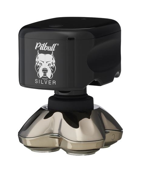 人気新品 | Shaver Skull Pitbull Shop Shaver | Shaver Head PRO Silver 洋書