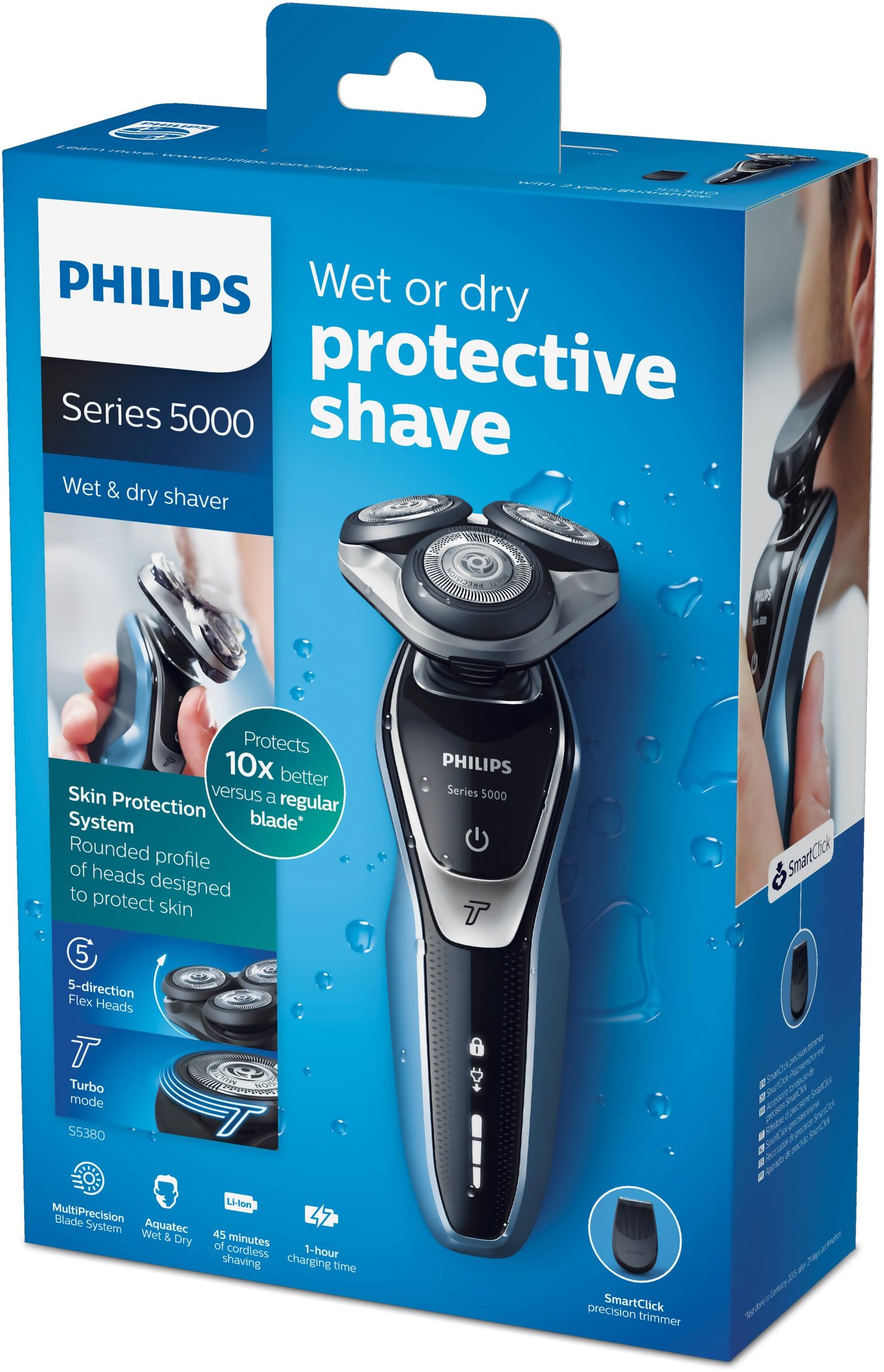 philips fast shave series 5000