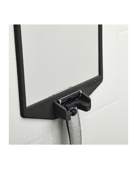 The Joseph | Mirror & Razor Holder - Charcoal