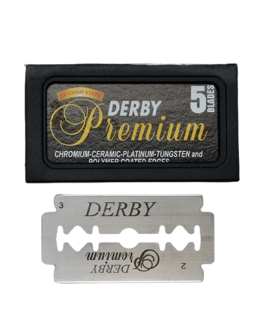 Premium Double Edge Safety Razor Blades 5 Pack