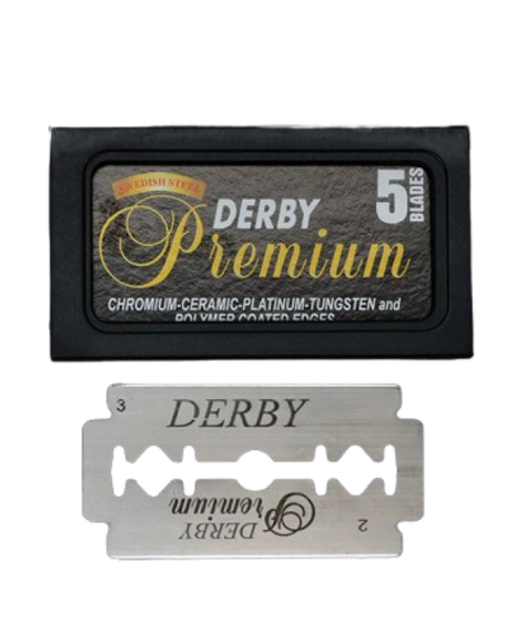 Premium Double Edge Safety Razor Blades 5 Pack