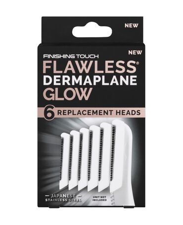 Dermaplane Glow Replacement Heads 6pk