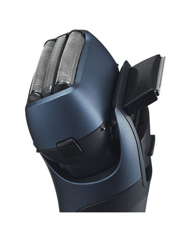 3-Blade Wet & Dry Electric Shaver with 8D Flex Head - Blue