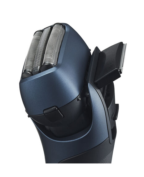 3-Blade Wet & Dry Electric Shaver with 8D Flex Head - Blue