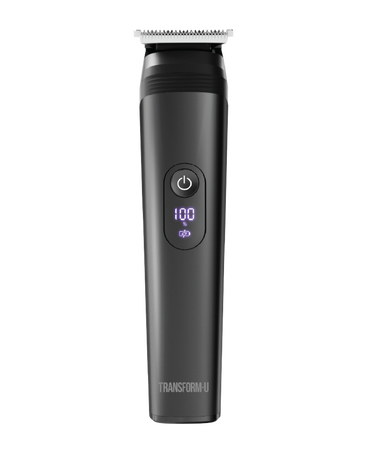 Stainless Steel sUper-close+ Trimmer - Black