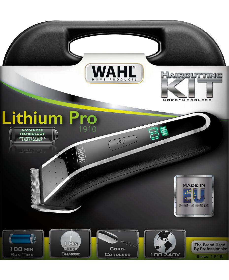 Wahl Lithium Pro Lcd Hair Clipper Shaver Shop