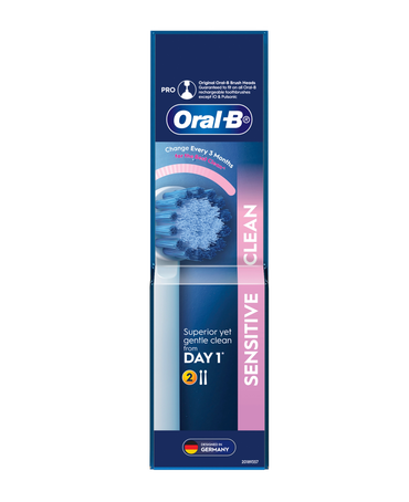 Sensitive Electric Toothbrush Replacement Brush Head Refills 2 Pack