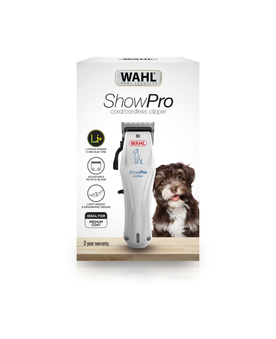 Wahl cordless dog grooming clippers on sale